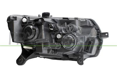 PROIETTORE SINISTRO H7+H7-ELETTRICO-CON MOTORE-CON LUCE DIURNA-CON REGOLATORE CAVI-LED