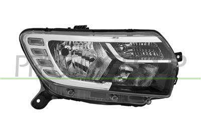 PROIETTORE DESTRO H7+H7-ELETTRICO-SENZA MOTORE-LED