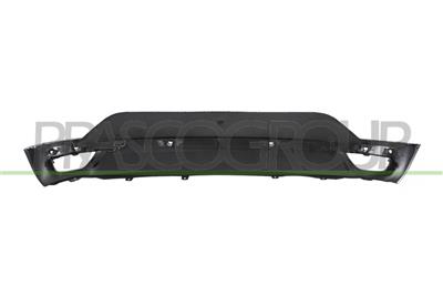 REAR BUMPER-LOWER-PRIMED-WITH TOW HOOK COVER-WITH PDC AND PARK ASSIST+SENSOR HOLDERS