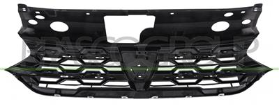 GRILLE CALANDRE NOIRE AVEC MOULURE CHROMEE'