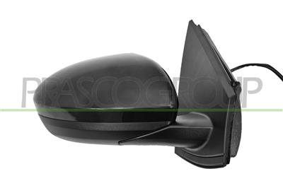 DOOR MIRROR RIGHT-ELECTRIC-PRIMED-HEATED-WITH SENSOR-CONVEX-7 PINS