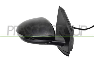 DOOR MIRROR RIGHT-ELECTRIC-PRIMED-HEATED-WITH SENSOR-WITH BLIS-CONVEX-9 PINS