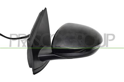 DOOR MIRROR LEFT-ELECTRIC-PRIMED-HEATED-WITH BLIS-CONVEX-7 PINS
