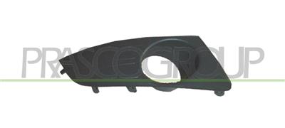 BUMPER GRILLE RIGHT-BLACK-WITH FOG LAMP HOLE