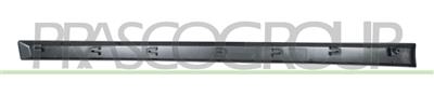 FRONT DOOR MOLDING-RIGHT-BLACK-TEXTURED FINISH MOD. 4 DOOR