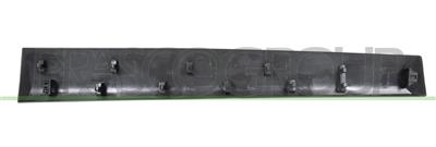 FRONT DOOR MOLDING-RIGHT-WITH CLIPS-BLACK-TEXTURED FINISH