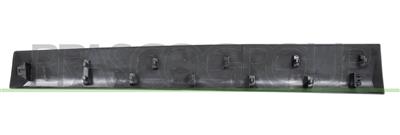 FRONT DOOR MOLDING LEFT-WITH CLIPS-BLACK-TEXTURED FINISH