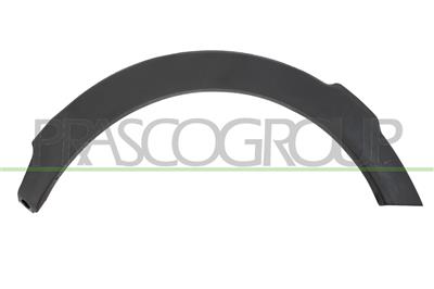 FRONT WHEEL ARCH EXTENSION LEFT-REAR SIDE-BLACK-TEXTURED FINISH
