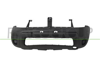 FRONT BUMPER-PRIMED-WITHOUT FOG LAMP HOLES