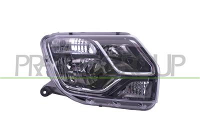 HEADLAMP RIGHT H1+H7-WITHOUT CABLES ADJUSTER-WITH DAY RUNNING LIGHT