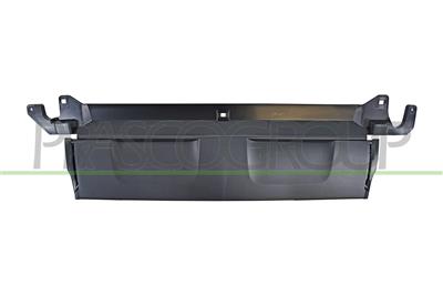 FRONT BUMPER SPOILER-CENTRE-BLACK