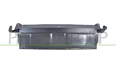 FRONT BUMPER SPOILER-CENTRE-BLACK