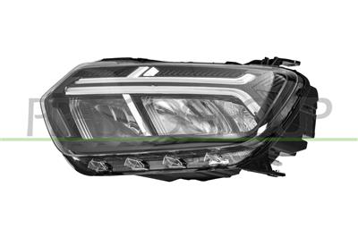 OPTICA IZQUIERDA H1-ELECTRICA-SIN MOTOR-CON LUZ BORDE CROMADO-LED