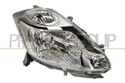 HEADLAMP LEFT H4 ELECTRIC-WITHOUT MOTOR