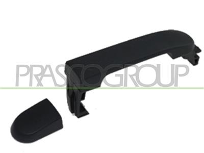 FRONT/REAR DOOR HANDLE LEFT-OUTER-BLACK-WITHOUT KEY HOLE
