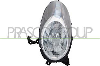 HEADLAMP LEFT H4 ELECTRIC-WITHOUT MOTOR