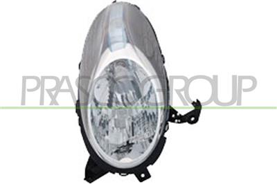 HEADLAMP RIGHT H4 ELECTRIC-WITH MOTOR