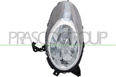 HEADLAMP LEFT H4 ELECTRIC-WITH MOTOR