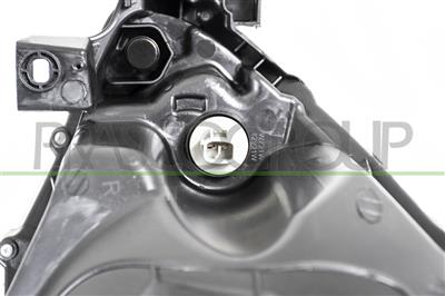 HEADLAMP RIGHT H4 ELECTRIC-WITH MOTOR