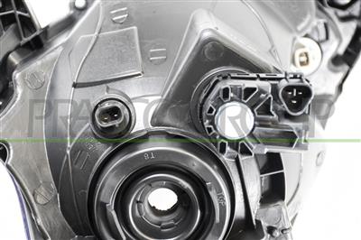 HEADLAMP RIGHT H4 ELECTRIC-WITH MOTOR