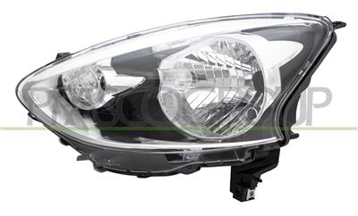 HEADLAMP LEFT H4 ELECTRIC-WITH MOTOR