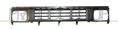 RADIATOR GRILLE-SILVER BLACK MOD. KING CAB 86-92