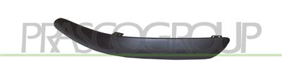 FRONT BUMPER MOLDING-RIGHT-BLACK