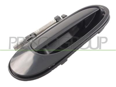 REAR DOOR HANDLE RIGHT-OUTER-SMOOTH-BLACK