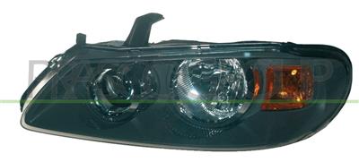 HEADLAMP LEFT H7+H7 ELECTRIC-BLACK
