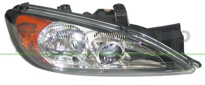 HEADLAMP RIGHT H1+H7 ELECTRIC-WITHOUT MOTOR