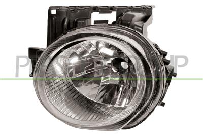 HEADLAMP LEFT H4 ELECTRIC-WITHOUT MOTOR