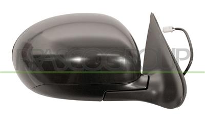 DOOR MIRROR RIGHT-ELECTRIC-BLACK-CONVEX-CHROME 8H3P