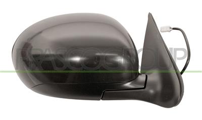 RETROVISEUR DROIT ELECTRIQUE-NOIR-RABATTABLE--CONVEXE/CHROME'