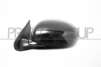 DOOR MIRROR LEFT-ELECTRIC-BLACK-HEATED-FOLDABLE-CONVEX-CHROME