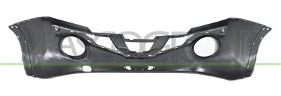 FRONT BUMPER-PRIMED-WITH CUTTING MARKS FOR HEADLAMP WASHERS-WITH WING EXTENSION HOLES