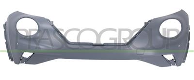 FRONT BUMPER-PRIMED-WITH PDC-WITH TOW HOOK COVER