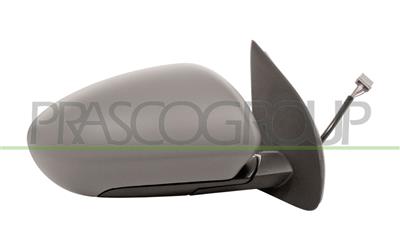 DOOR MIRROR RIGHT-ELECTRIC-HEATED-FOLDABLE-PRIMED-7 PINS 8H7P