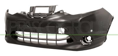 FRONT BUMPER-BLACK-SMOOTH-FINISH TO BE PRIMED-WITH PDC