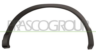 PARAFANGHINO POSTERIORE SINISTRO-NERO GOFFRATO-CON CLIPS