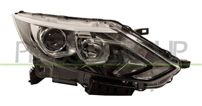 PROIETTORE DESTRO H7+H11-ELETTRICO-CON MOTORE-CON LUCE DIURNA-LED
