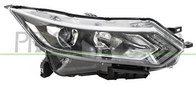 HEADLAMP RIGHT H7 ELECTRIC-WITHOUT MOTOR-WITH DAY RUNNING LIGHT-LED