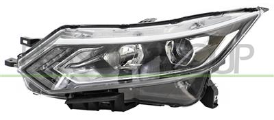 HEADLAMP LEFT H7 ELECTRIC-WITHOUT MOTOR-WITH DAY RUNNING LIGHT-LED