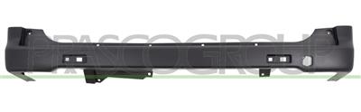 REAR BUMPER-BLACK-TEXTURED FINISH MOD. OPEN SIDE TAILGATE