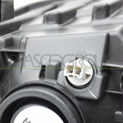HEADLAMP RIGHT H4 ELECTRIC-WITHOUT MOTOR