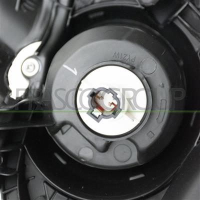 HEADLAMP LEFT H4 ELECTRIC-WITHOUT MOTOR