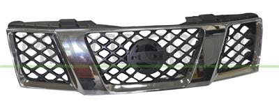 RADIATOR GRILLE-CHROME-BLACK