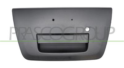 BACK DOOR HANDLE-OUTER-BLACK-WITH KEY HOLE