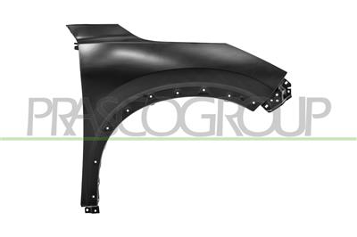 FRONT FENDER RIGHT-WITH WING EXTENSION HOLES