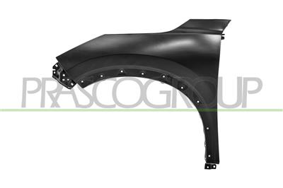 FRONT FENDER LEFT-WITH WING EXTENSION HOLES