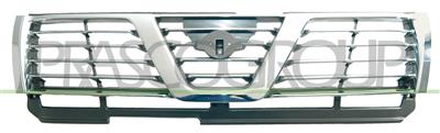 GRILLE CHROMEE-NOIRE 